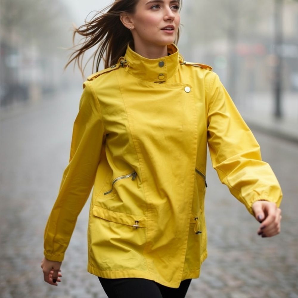 Etcetera Vibrant Yellow Utility Jacket